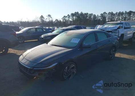 2025 Hyundai Elantra Limited из США, поврежденный, VIN KMHLP4DG7SU031812